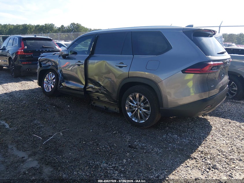 2025 Toyota Highlander VIN 5TDAAAB55SS095428 IAAI salvage auction — LEFT SIDE, Rebuildable (Florida), sold $22,100 on 2026-07-30 (photo 3)