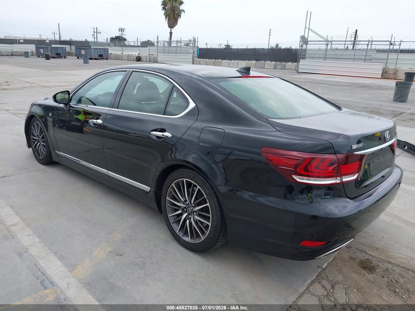 2017 Lexus Ls VIN JTHBL5EF2H5144351 IAAI salvage auction — RIGHT FRONT, Wait Title, sold $15,650 on 2026-09-30 (photo 3)