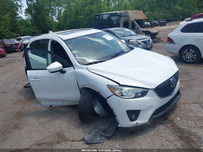 2013 Mazda Cx-5 VIN JM3KE4CE0D0120919 IAAI salvage auction — SIDE, Salvage (Ohio), sold $1,850 on 2026-07-28 (photo 1)