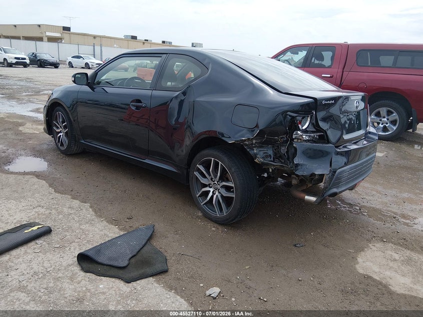 2015 Scion Tc VIN JTKJF5C71FJ000562 IAAI salvage auction — REAR END, Salvage Title, sold $1,100 on 2026-08-23 (photo 3)