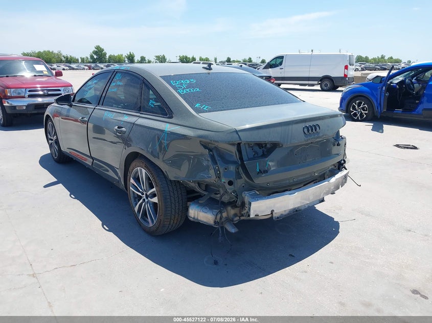 2023 Audi A6 VIN WAUD3BF27PN000620 IAAI salvage auction — REAR END, Original (Texas), sold $20,150 on 2026-09-02 (photo 3)