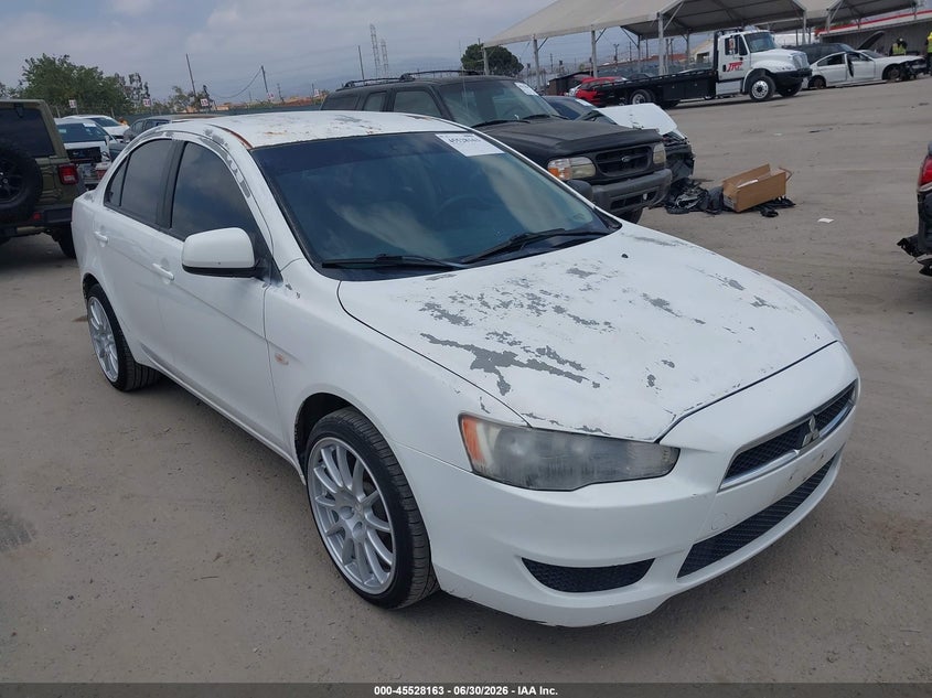 2008 Mitsubishi Lancer VIN JA3AU26U28U032305 IAAI salvage auction — NORMAL WEAR, Clear - Dealer Only (California), sold $250 on 2026-07-08 (photo 1)