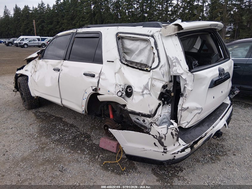 2021 Toyota 4runner VIN JTEJU5JR6M5915751 IAAI salvage auction — ROLLOVER, Bill Of Sale (Washington), sold $225 on 2026-07-29 (photo 3)