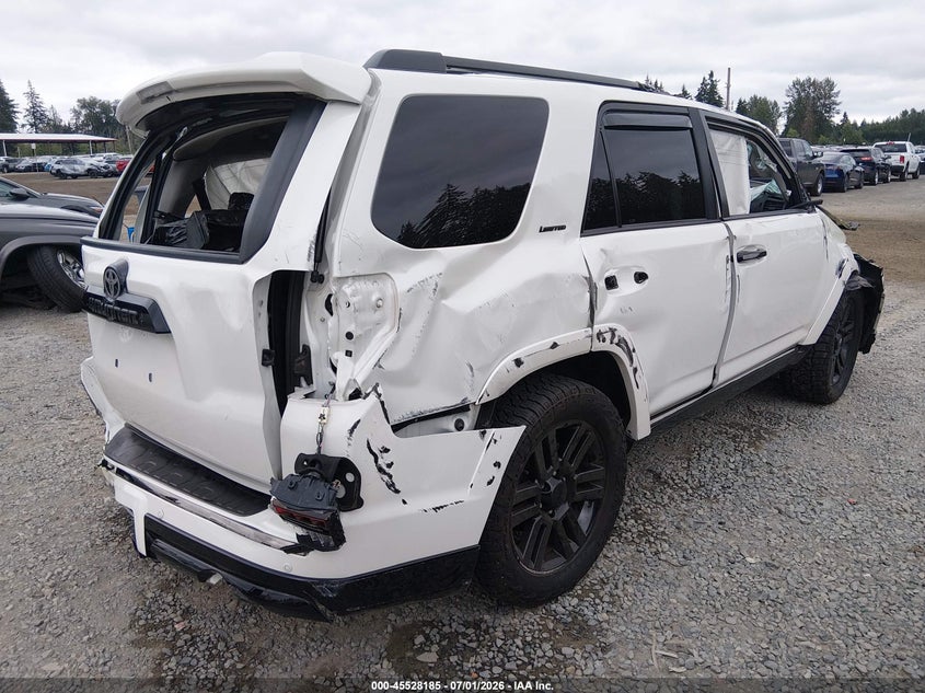 2021 Toyota 4runner VIN JTEJU5JR6M5915751 IAAI salvage auction — ROLLOVER, Bill Of Sale (Washington), sold $225 on 2026-07-29 (photo 4)