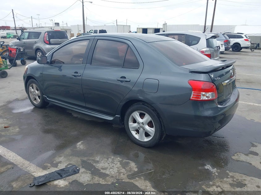 2008 Toyota Yaris VIN JTDBT923481233025 IAAI salvage auction — REAR END, Clear - Dealer Only (California), sold $1,125 on 2026-07-22 (photo 3)