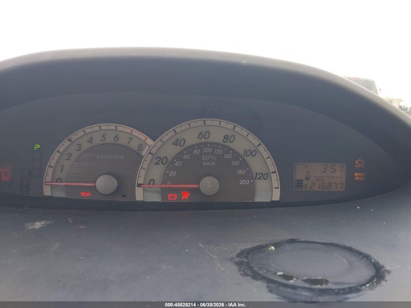 2008 Toyota Yaris VIN JTDBT923481233025 IAAI salvage auction — REAR END, Clear - Dealer Only (California), sold $1,125 on 2026-07-22 (photo 7)