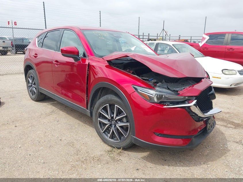 2017 Mazda Cx-5 VIN JM3KFADLXH0199496 IAAI salvage auction — FRONT END, Salvage (Texas), sold $2,650 on 2026-07-31 (photo 1)