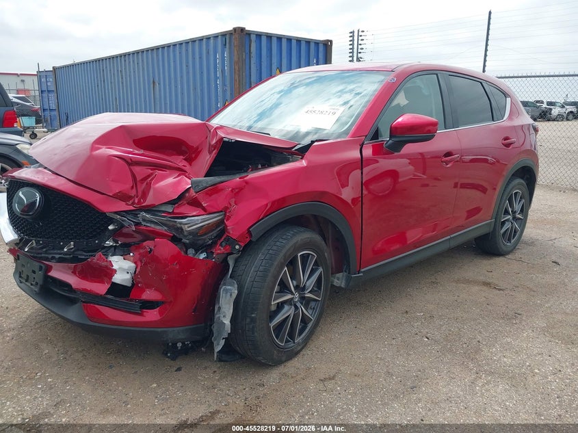 2017 Mazda Cx-5 VIN JM3KFADLXH0199496 IAAI salvage auction — FRONT END, Salvage (Texas), sold $2,650 on 2026-07-31 (photo 2)
