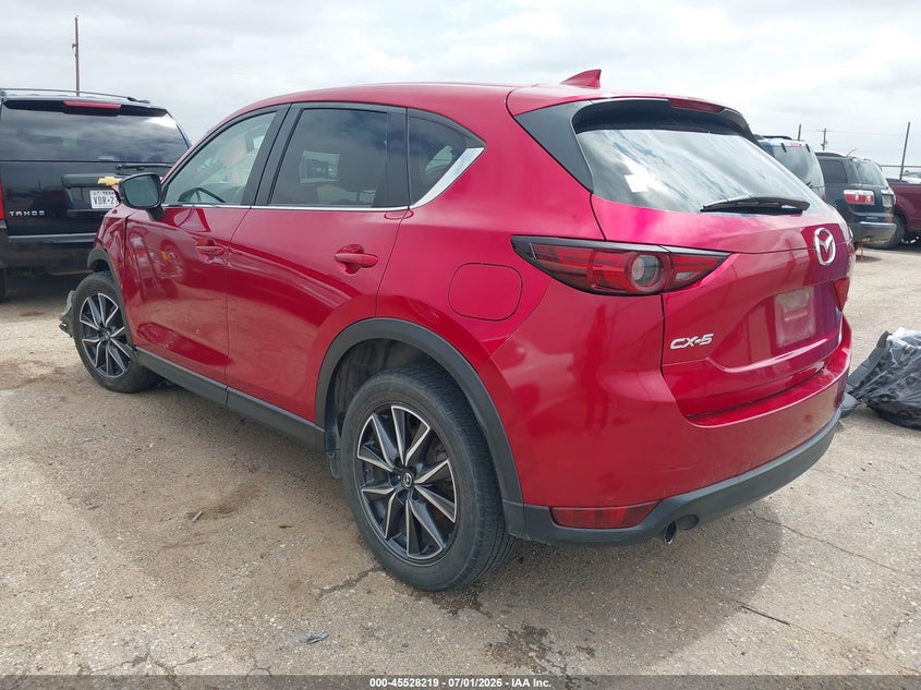 2017 Mazda Cx-5 VIN JM3KFADLXH0199496 IAAI salvage auction — FRONT END, Salvage (Texas), sold $2,650 on 2026-07-31 (photo 3)