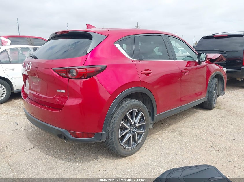 2017 Mazda Cx-5 VIN JM3KFADLXH0199496 IAAI salvage auction — FRONT END, Salvage (Texas), sold $2,650 on 2026-07-31 (photo 4)