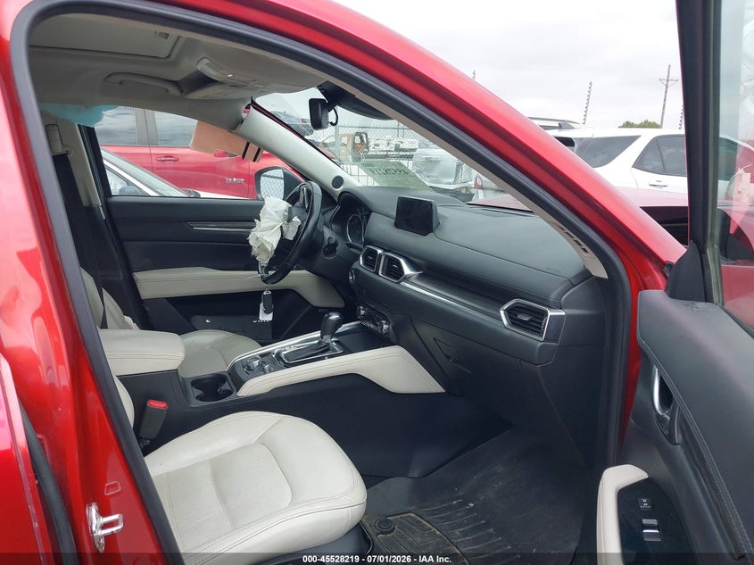 2017 Mazda Cx-5 VIN JM3KFADLXH0199496 IAAI salvage auction — FRONT END, Salvage (Texas), sold $2,650 on 2026-07-31 (photo 5)