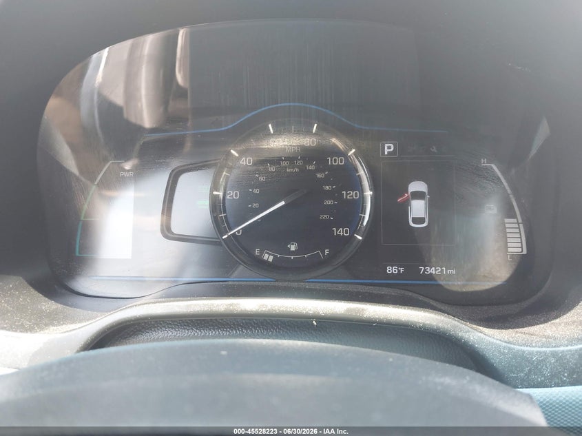 2019 Hyundai Ioniq hybrid VIN KMHC65LC0KU156447 IAAI salvage auction — NORMAL WEAR, SF97 (Rhode Island), sold $9,475 on 2026-07-23 (photo 7)