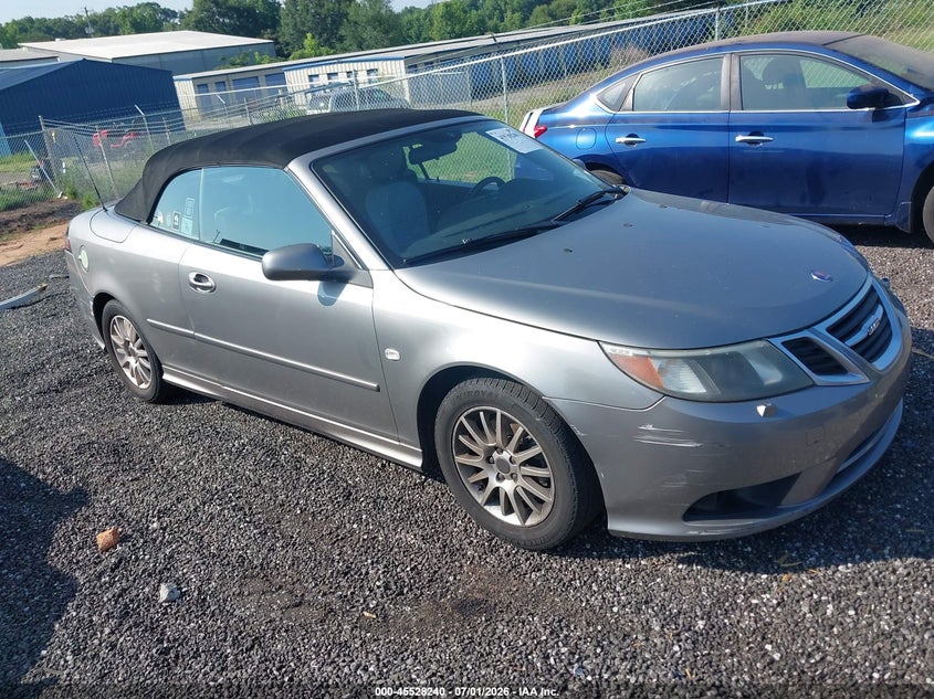 2008 Saab 9-3 VIN YS3FB79Y986009612 IAAI salvage auction — NORMAL WEAR, Clear (South Carolina), sold $400 on 2026-07-28 (photo 1)