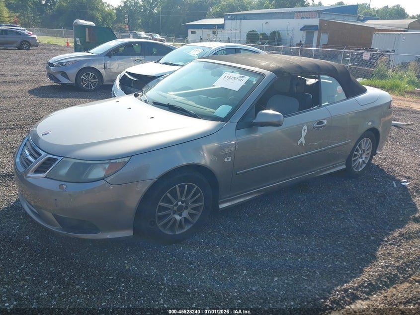 2008 Saab 9-3 VIN YS3FB79Y986009612 IAAI salvage auction — NORMAL WEAR, Clear (South Carolina), sold $400 on 2026-07-28 (photo 2)