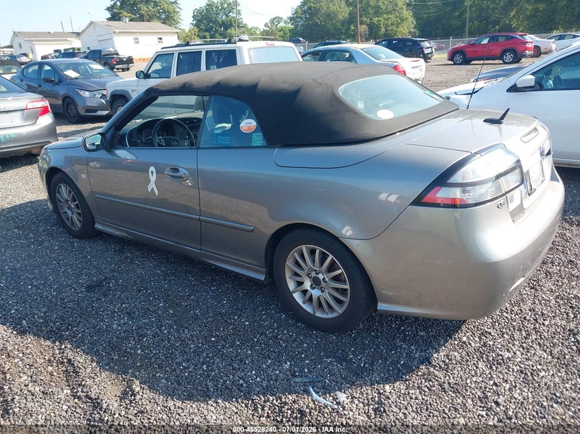 2008 Saab 9-3 VIN YS3FB79Y986009612 IAAI salvage auction — NORMAL WEAR, Clear (South Carolina), sold $400 on 2026-07-28 (photo 3)