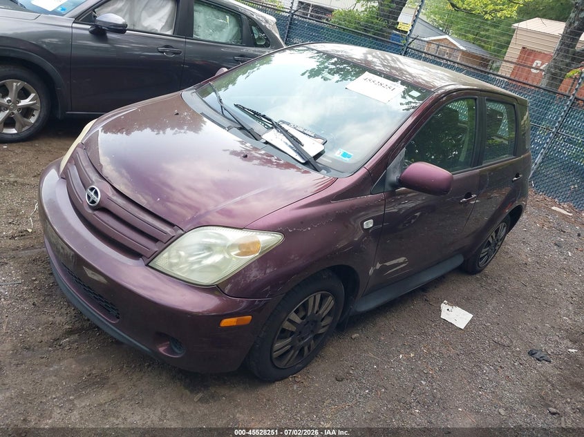 2004 Scion Xa VIN JTKKT624040078103 IAAI salvage auction — NORMAL WEAR, Clear (Virginia), sold $175 on 2026-07-09 (photo 2)