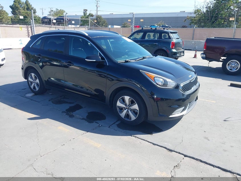 2018 Kia Niro VIN KNDCC3LC7J5140966 IAAI salvage auction — NORMAL WEAR, Clear - Dealer Only (California), sold $1,450 on 2026-07-13 (photo 1)