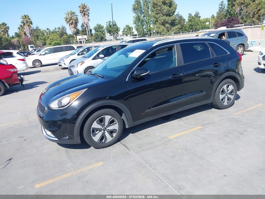 2018 Kia Niro VIN KNDCC3LC7J5140966 IAAI salvage auction — NORMAL WEAR, Clear - Dealer Only (California), sold $1,450 on 2026-07-13 (photo 2)