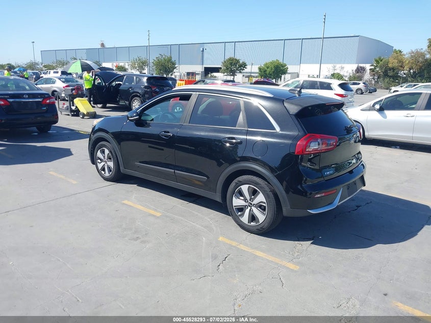 2018 Kia Niro VIN KNDCC3LC7J5140966 IAAI salvage auction — NORMAL WEAR, Clear - Dealer Only (California), sold $1,450 on 2026-07-13 (photo 3)