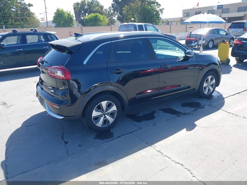 2018 Kia Niro VIN KNDCC3LC7J5140966 IAAI salvage auction — NORMAL WEAR, Clear - Dealer Only (California), sold $1,450 on 2026-07-13 (photo 4)