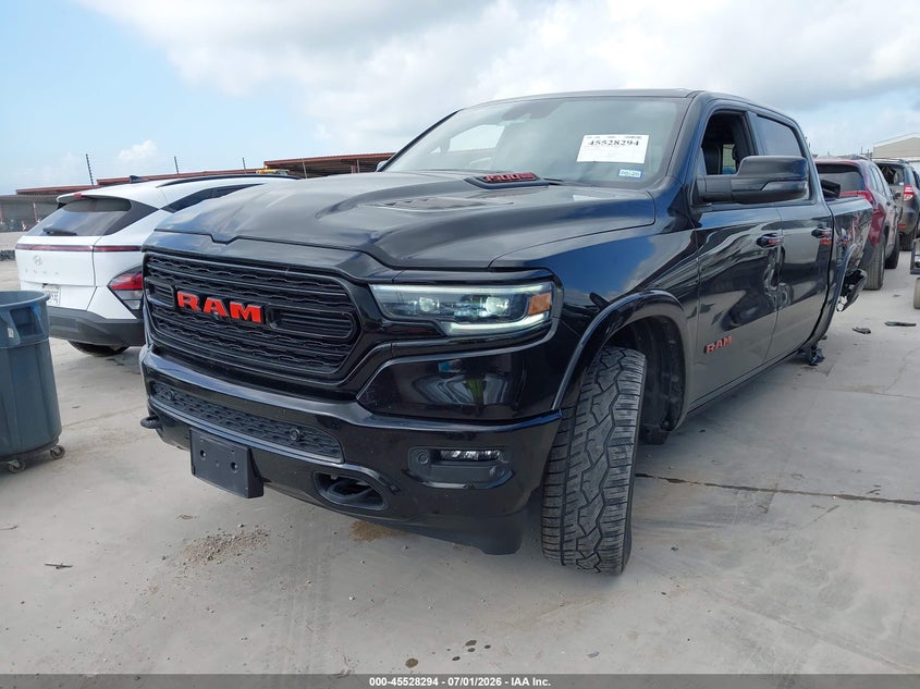 2023 Ram 1500 VIN 1C6SRFHT0PN678168 IAAI salvage auction — LEFT SIDE, Salvage Title, sold $27,300 on 2026-09-15 (photo 2)