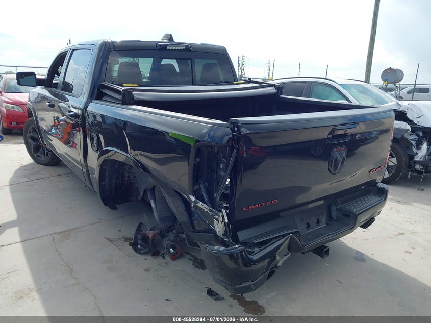 2023 Ram 1500 VIN 1C6SRFHT0PN678168 IAAI salvage auction — LEFT SIDE, Salvage Title, sold $27,300 on 2026-09-15 (photo 3)