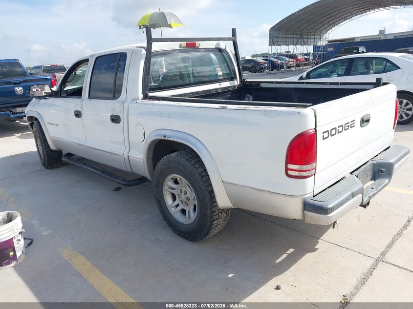 2002 Dodge Dakota VIN 1B7HL48N42S612713 IAAI salvage auction — FRONT END, Salvage (Texas), sold $350 on 2026-08-03 (photo 3)