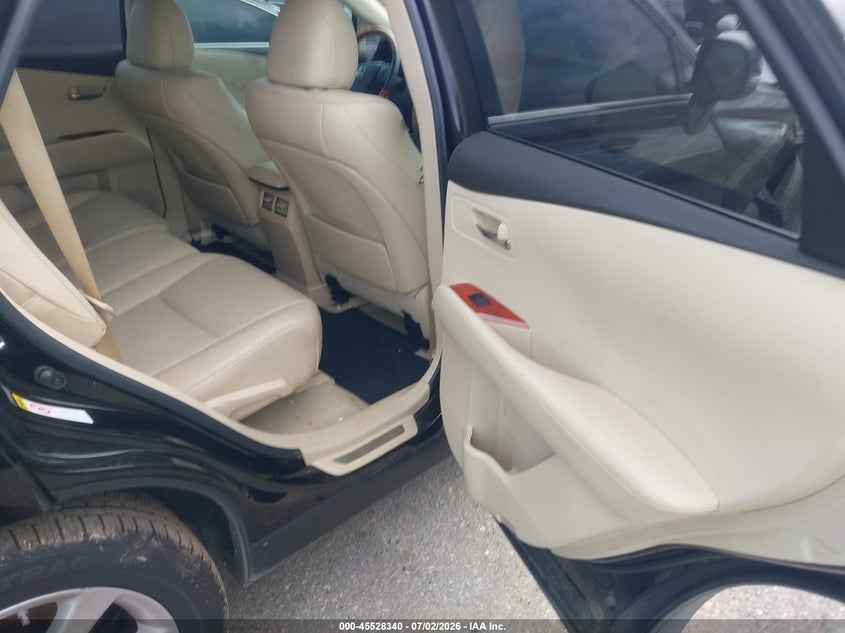 2012 Lexus Rx VIN 2T2ZK1BAXCC069510 IAAI salvage auction — RIGHT FRONT, Original (Texas), sold $4,350 on 2026-07-30 (photo 8)