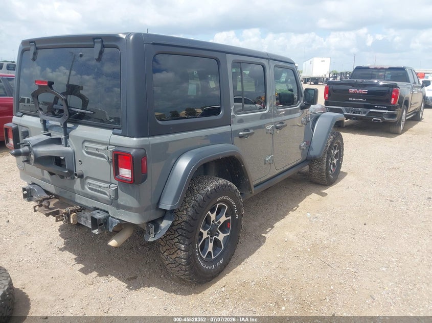 2021 Jeep Wrangler / VIN 1C4HJXFN1MW747122 IAAI salvage auction — UNKNOWN, Original (Texas), sold $15,400 on 2026-07-29 (photo 4)