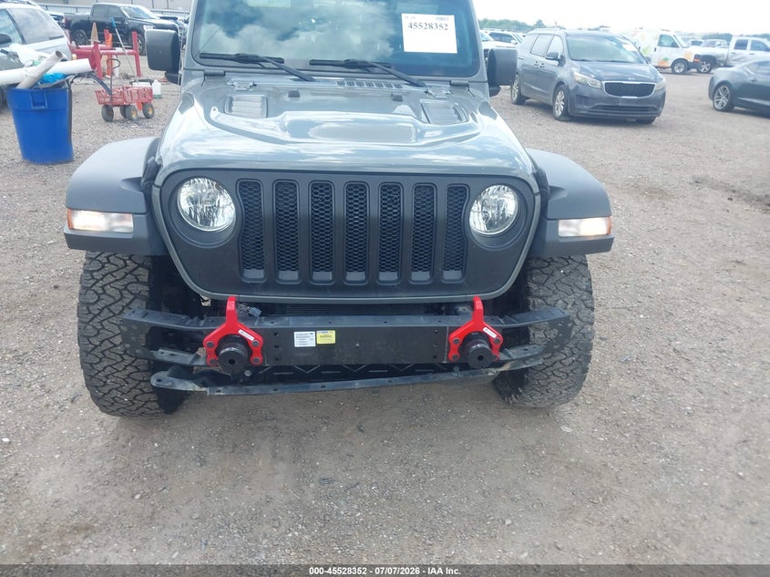 2021 Jeep Wrangler / VIN 1C4HJXFN1MW747122 IAAI salvage auction — UNKNOWN, Original (Texas), sold $15,400 on 2026-07-29 (photo 6)