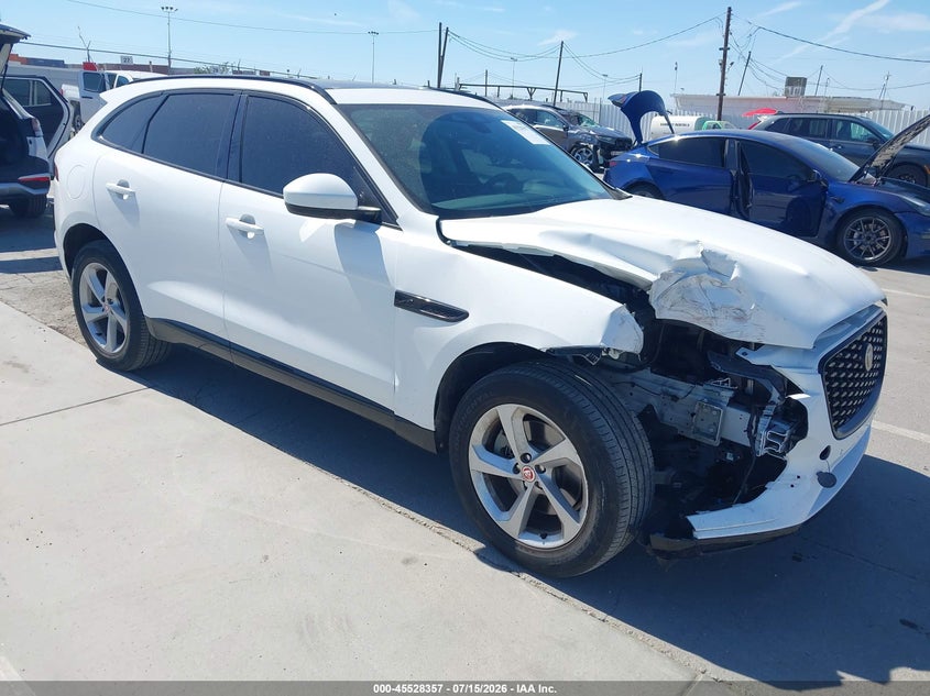 2023 Jaguar F-pace VIN SADCJ2EXXPA713248 IAAI salvage auction — FRONT END, Salvage (California), sold $25 on 2026-07-29 (photo 1)