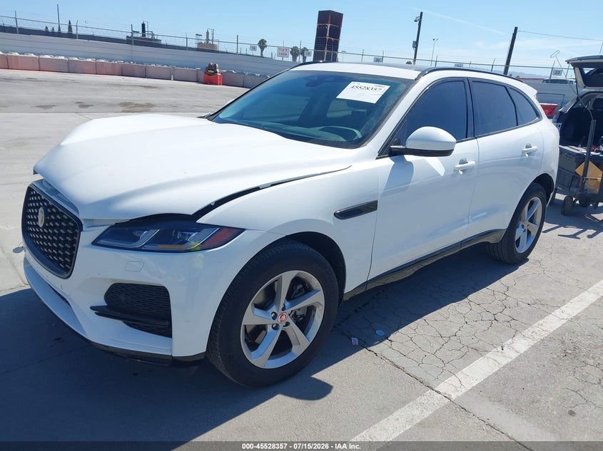 2023 Jaguar F-pace VIN SADCJ2EXXPA713248 IAAI salvage auction — FRONT END, Salvage (California), sold $25 on 2026-07-29 (photo 2)
