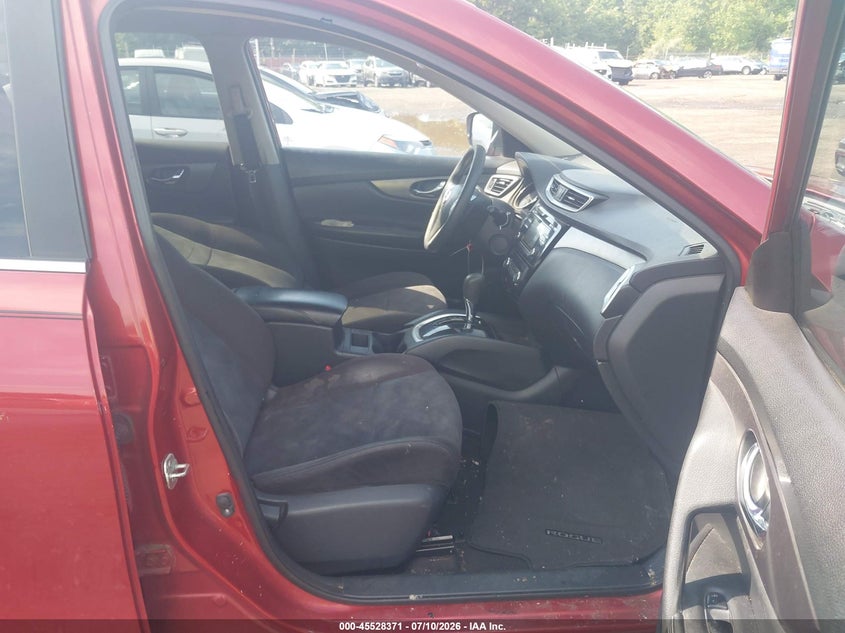 2015 Nissan Rogue VIN KNMAT2MVXFP521031 IAAI salvage auction — NORMAL WEAR, Clear (New Jersey), sold $225 on 2026-07-22 (photo 5)