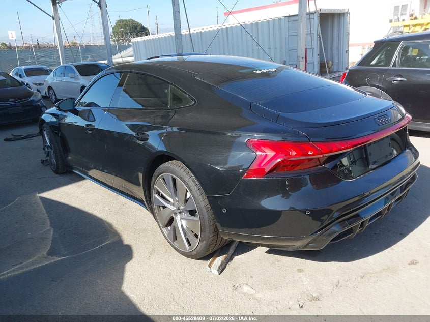 2022 Audi E-tron gt VIN WAUEJBFW7N7004777 IAAI salvage auction — FRONT END, Salvage Title, sold $15,150 on 2026-08-17 (photo 3)