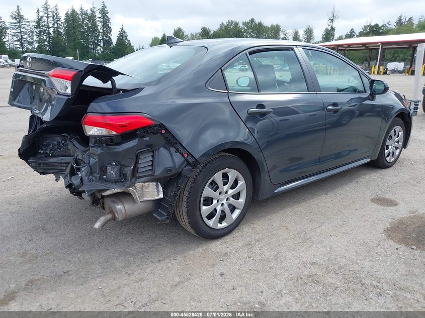 2026 Toyota Corolla VIN 5YFB4MDE5TP408174 IAAI salvage auction — REAR END, Enterprise Vehicles Clear Only (Washington), sold $8,100 on 2026-07-08 (photo 4)