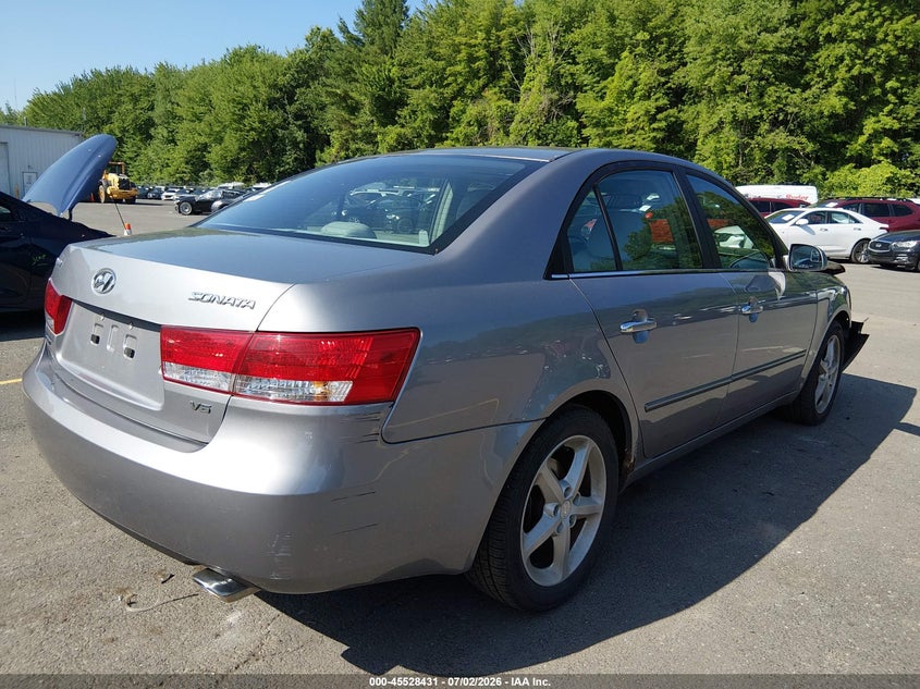 2007 Hyundai Sonata VIN 5NPEU46F57H180361 IAAI salvage auction — FRONT END, Salvage (Connecticut), sold $475 on 2026-07-23 (photo 4)