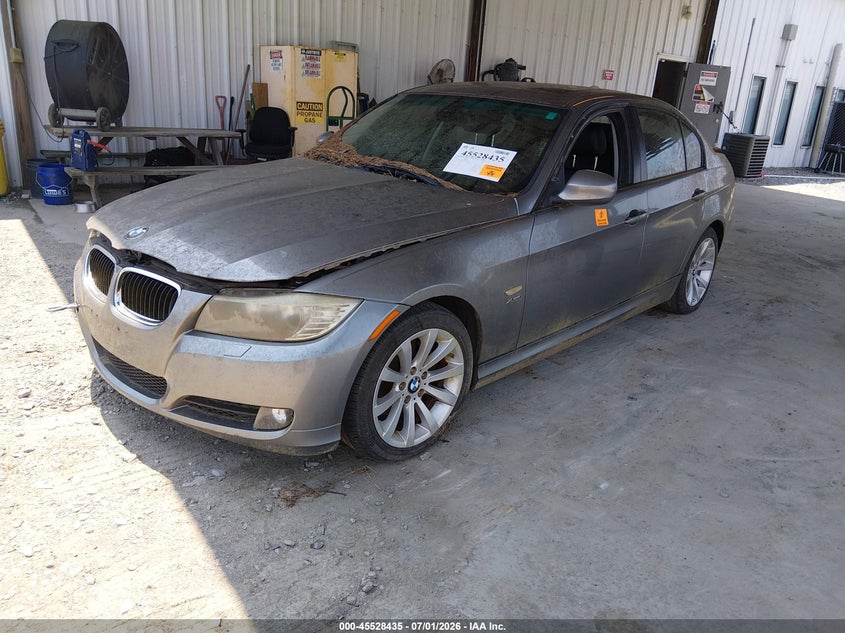 2011 BMW 3 series VIN WBAPK5G55BNN30829 IAAI salvage auction — NORMAL WEAR, Clear (Georgia), sold $350 on 2026-07-29 (photo 2)
