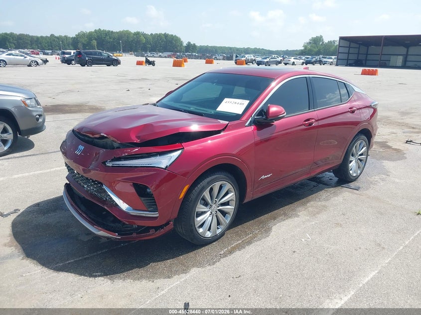 2024 Buick Envista VIN KL47LCE28RB127172 IAAI salvage auction — FRONT END, Clear (Indiana), sold $5,600 on 2026-08-22 (photo 2)