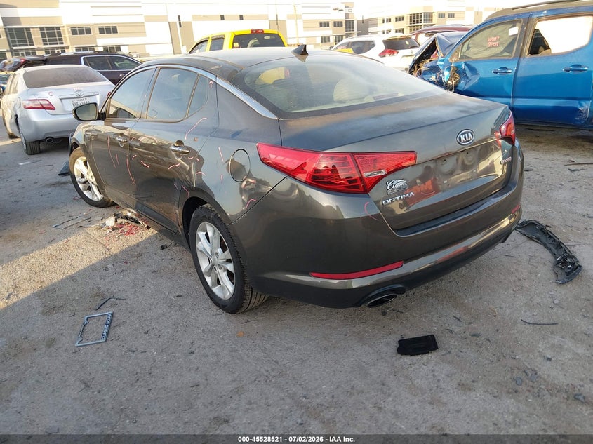 2012 Kia Optima VIN 5XXGN4A79CG084499 IAAI salvage auction — FRONT END, Salvage (Texas), sold $675 on 2026-07-28 (photo 3)