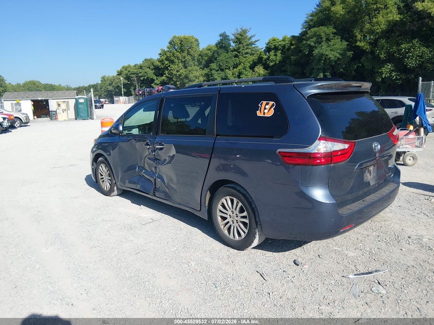 2015 Toyota Sienna VIN 5TDYK3DC2FS649825 IAAI salvage auction — LEFT SIDE, Salvage (Virginia), sold $3,450 on 2026-07-28 (photo 3)