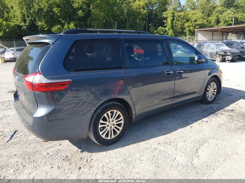 2015 Toyota Sienna VIN 5TDYK3DC2FS649825 IAAI salvage auction — LEFT SIDE, Salvage (Virginia), sold $3,450 on 2026-07-28 (photo 4)