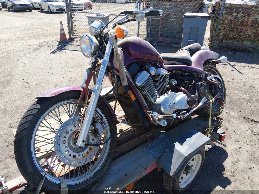 1988 Honda Vt600 VIN JH2PC2111JM000745 IAAI salvage auction — NORMAL WEAR, Clear - Dealer Only (California), sold $25 on 2026-07-28 (photo 2)