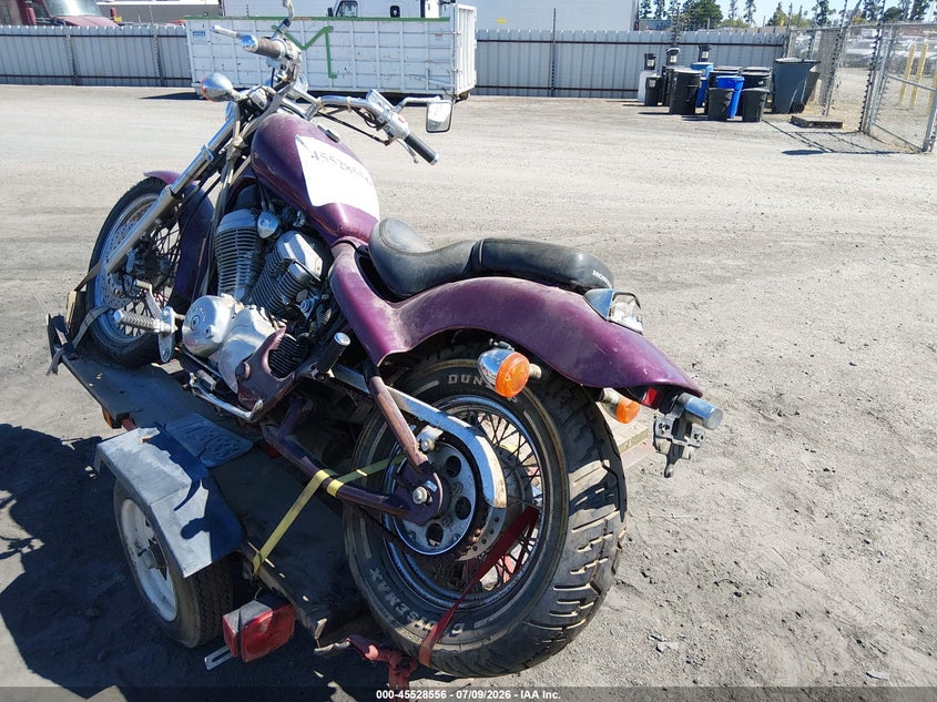 1988 Honda Vt600 VIN JH2PC2111JM000745 IAAI salvage auction — NORMAL WEAR, Clear - Dealer Only (California), sold $25 on 2026-07-28 (photo 3)