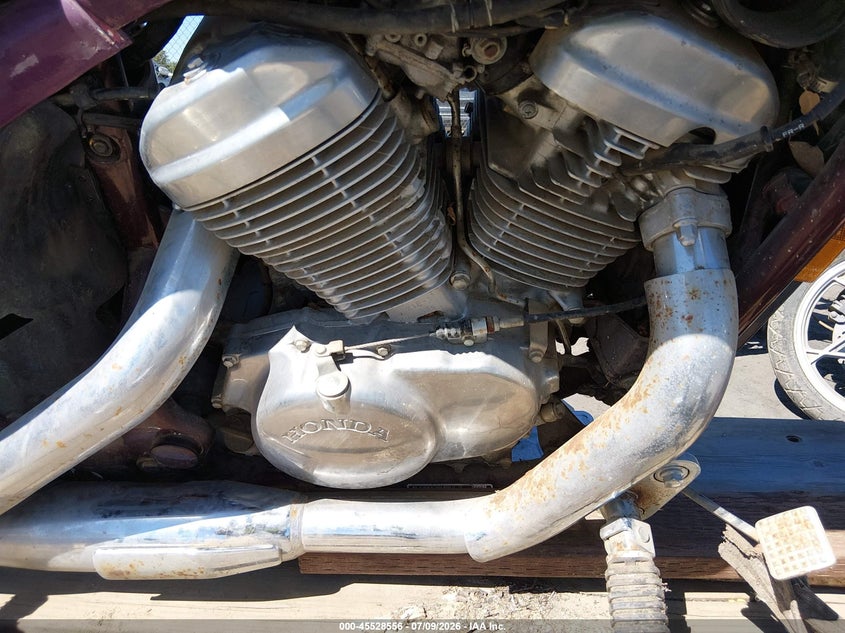 1988 Honda Vt600 VIN JH2PC2111JM000745 IAAI salvage auction — NORMAL WEAR, Clear - Dealer Only (California), sold $25 on 2026-07-28 (photo 8)