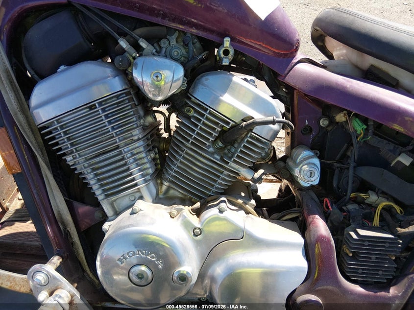 1988 Honda Vt600 VIN JH2PC2111JM000745 IAAI salvage auction — NORMAL WEAR, Clear - Dealer Only (California), sold $25 on 2026-07-28 (photo 9)