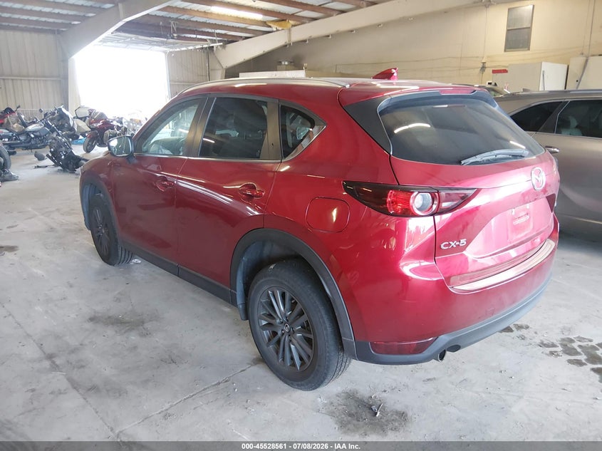 2021 Mazda Cx-5 VIN JM3KFACM5M1377894 IAAI salvage auction — RIGHT FRONT, Salvage Title, sold $3,250 on 2026-08-03 (photo 3)