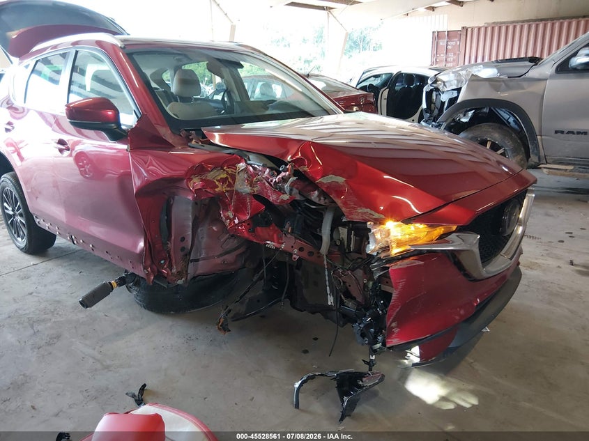 2021 Mazda Cx-5 VIN JM3KFACM5M1377894 IAAI salvage auction — RIGHT FRONT, Salvage Title, sold $3,250 on 2026-08-03 (photo 6)
