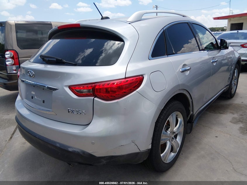 2009 Infiniti Fx35 VIN JNRAS18U29M101624 IAAI salvage auction — NORMAL WEAR, Original (Texas), sold $225 on 2026-07-20 (photo 4)
