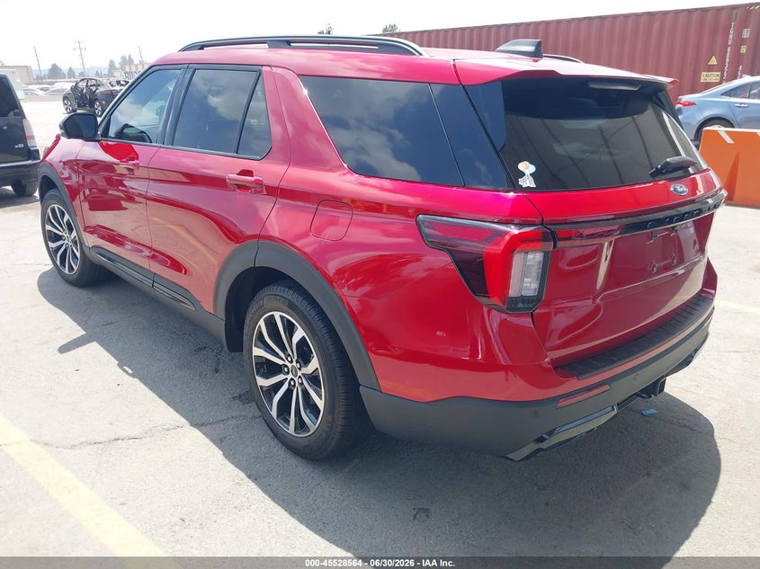 2025 Ford Explorer VIN 1FMUK7KH4SGA91755 IAAI salvage auction — FRONT END, Wait Title, sold $12,700 on 2026-10-05 (photo 3)