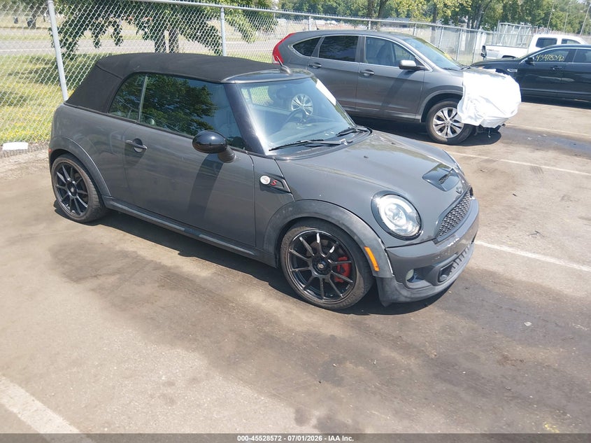 2011 Mini Cooper VIN WMWZP3C57BTX83120 IAAI salvage auction — REAR END, Salvage (New Jersey), sold $1,175 on 2026-08-04 (photo 1)